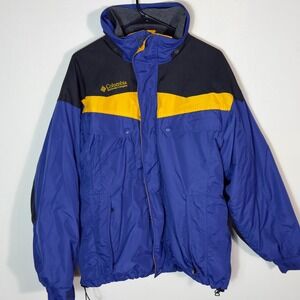 Vintage Columbia‎ Sportswear Company Mens Medium Coat With Detachable Fleece